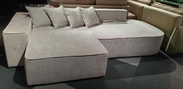 Диван угловой Лига-065 угол левый Fiori linen (Флори линен) Полоцкая