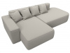 Диван угловой Лига-065 угол левый Fiori linen (Флори линен) Полоцкая