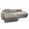 Диван угловой Лига-065 угол левый Fiori linen (Флори линен) Полоцкая