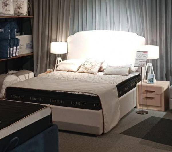 Кровать Венетто 3.0 Bravo White 160*200 (Браво Вайт) Мега