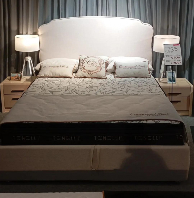 Кровать Венетто 3.0 Bravo White 160*200 (Браво Вайт) Мега